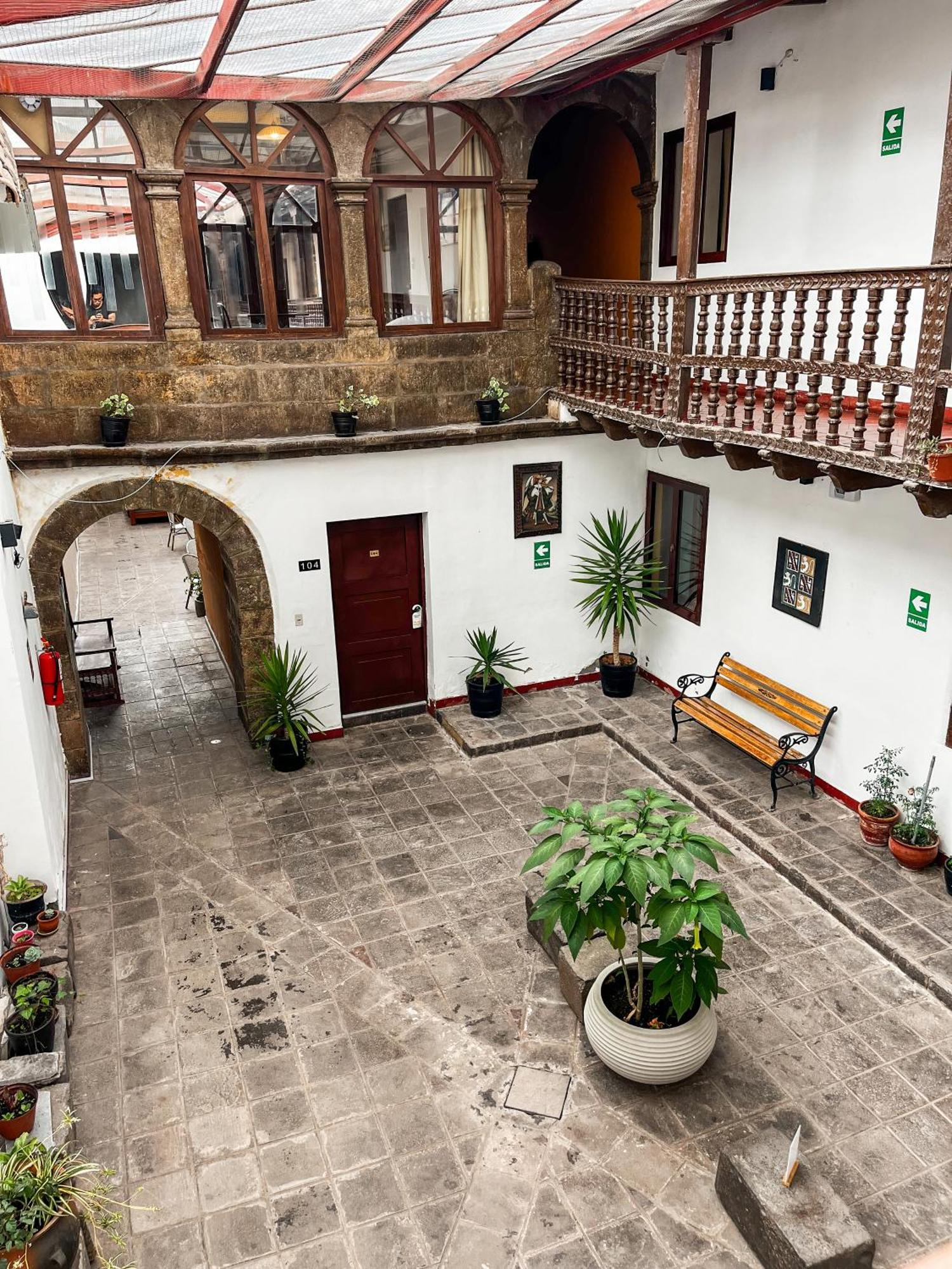 Hotel Cusco Plaza Saphi Exterior foto